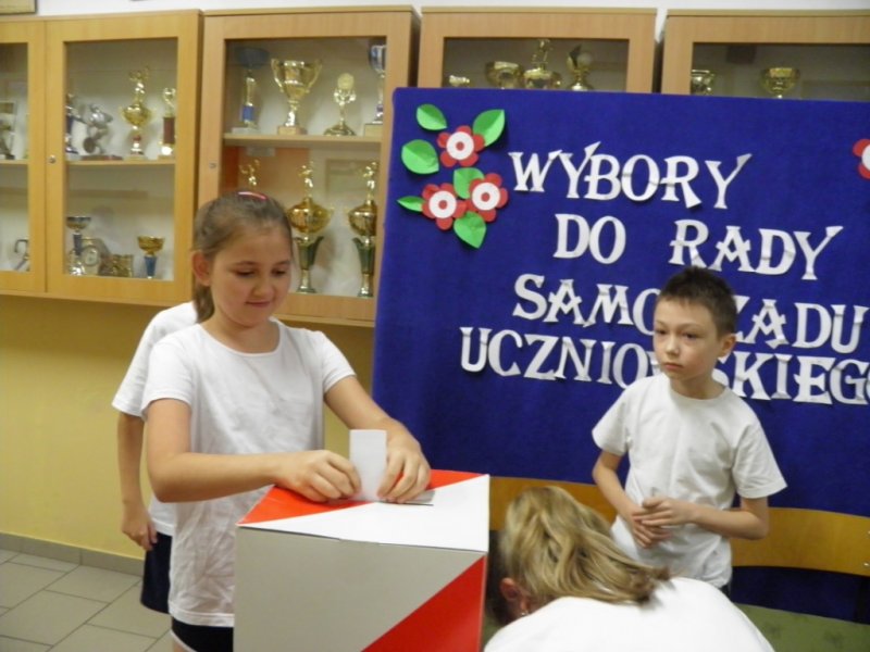 Wybory do rady samorządu uczniowskiego